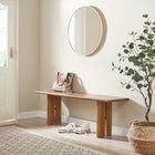 Modway Amistad 58" Wood Bench