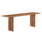 Modway Amistad 58" Wood Bench  