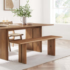 Modway Amistad 58" Wood Bench