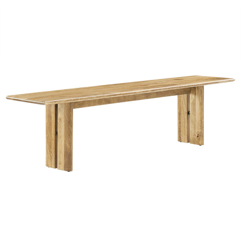 Modway Amistad 72" Wood Bench  
