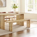 Modway Amistad 72" Wood Bench
