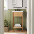 Modway Zaire 18" Bathroom Vanity Cabinet (Sink Basin Not Included)