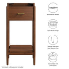 Modway Zaire 18" Bathroom Vanity Cabinet (Sink Basin Not Included)