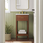 Modway Zaire 18" Bathroom Vanity Cabinet (Sink Basin Not Included)