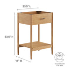 Modway Zaire 24" Bathroom Vanity Cabinet (Sink Basin Not Included)