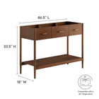 Modway Zaire 48" Single Sink Compatible Bathroom Vanity Cabinet (Sink Basin Not Included)