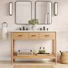 Modway Zaire 48" Double Sink Compatible Bathroom Vanity Cabinet (Sink Basin Not Included)