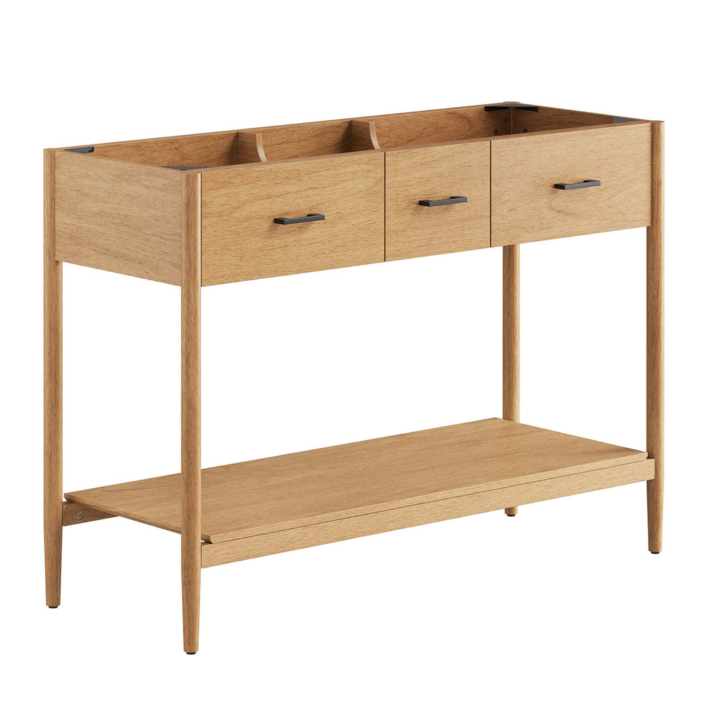 Modway Zaire 48" Double Sink Compatible Bathroom Vanity Cabinet (Sink Basin Not Included)  