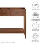 Modway Zaire 48" Double Sink Compatible Bathroom Vanity Cabinet (Sink Basin Not Included)