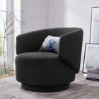 Modway Celestia Boucle Fabric Swivel Chair