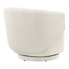 Modway Celestia Boucle Fabric Swivel Chair