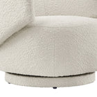 Modway Celestia Boucle Fabric Swivel Chair