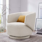 Modway Celestia Boucle Fabric Swivel Chair