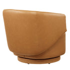 Modway Celestia Vegan Leather Fabric and Wood Swivel Chair