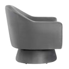 Modway Astral Performance Velvet Fabric and Wood Swivel Chair