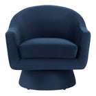 Modway Astral Performance Velvet Fabric and Wood Swivel Chair