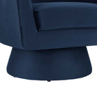 Modway Astral Performance Velvet Fabric and Wood Swivel Chair
