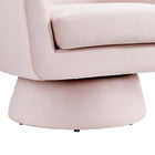 Modway Astral Performance Velvet Fabric and Wood Swivel Chair