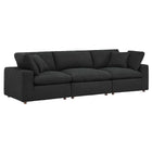 Modway Commix Down Filled Overstuffed Boucle Fabric 3-Seater Sofa  