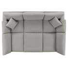 Modway Commix 6-Piece Down Filled Overstuffed Boucle Fabric Sectional Sofa EEI-6372