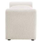 Modway Waverly Boucle Fabric Bench
