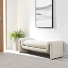 Modway Waverly Boucle Fabric Bench