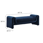 Modway Waverly Performance Velvet Bench