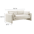 Modway Waverly Boucle Fabric Sofa