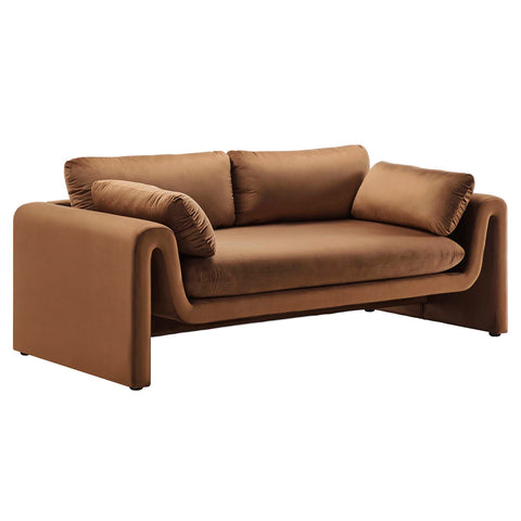 Modway Waverly Performance Velvet Sofa  