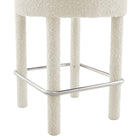 Modway Toulouse Boucle Fabric Counter Stool