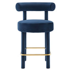 Modway Toulouse Performance Velvet Counter Stool