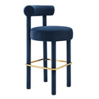 Modway Toulouse Performance Velvet Bar Stool  