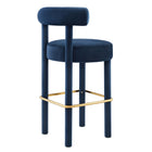 Modway Toulouse Performance Velvet Bar Stool
