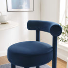 Modway Toulouse Performance Velvet Bar Stool