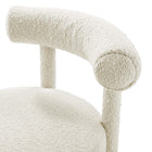 Modway Toulouse Boucle Fabric Dining Chair