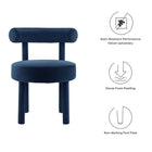 Modway Toulouse Performance Velvet Dining Chair