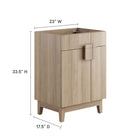 Modway Miles 24" Bathroom Vanity Cabinet (Sink Basin Not Included)