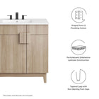 Modway Miles 36" Bathroom Vanity Cabinet (Sink Basin Not Included)