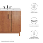 Modway Miles 36" Bathroom Vanity Cabinet (Sink Basin Not Included)
