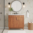 Modway Miles 36" Bathroom Vanity Cabinet (Sink Basin Not Included)