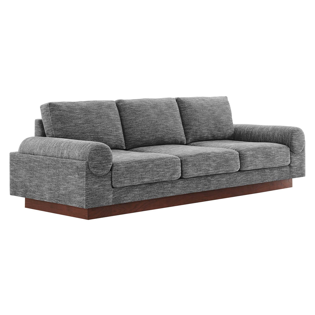 Modway Oasis Upholstered Fabric Sofa  