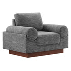 Modway Oasis Upholstered Fabric Armchair  