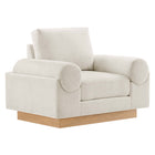 Modway Oasis Upholstered Fabric Armchair  