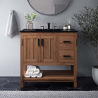 Modway Ashlyn 36" Wood Bathroom Vanity Cabinet (Sink Basin Not Included)