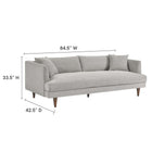 Modway Zoya Down Filled Overstuffed Sofa