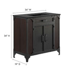 Modway Steamforge 36" Bathroom Vanity