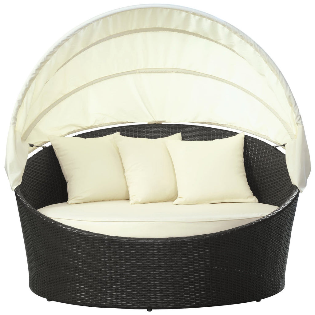 Modway Siesta Canopy Outdoor Patio Daybed  