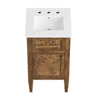 Modway Elysian 18" Wood Bathroom Vanity