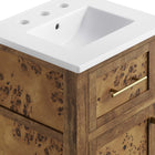 Modway Elysian 18" Wood Bathroom Vanity