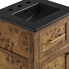 Modway Elysian 18" Wood Bathroom Vanity